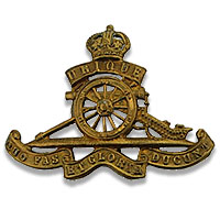 Royal Garrison Artillery cap badge